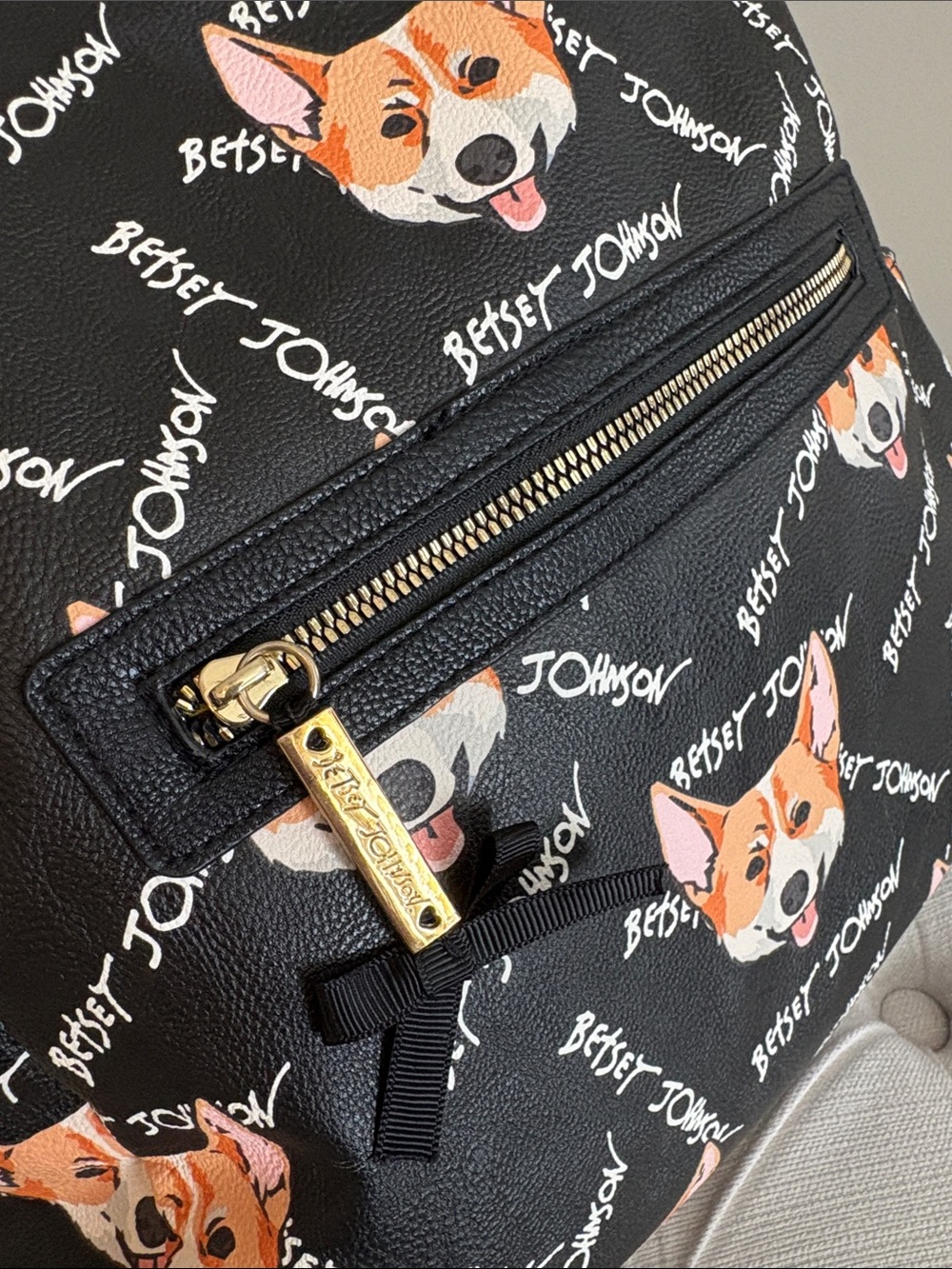 BETSEY JOHNSON Corgi backpack - Picture 5 of 15